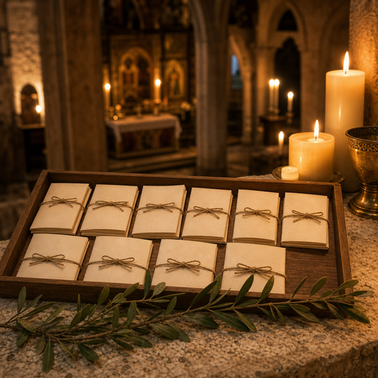 Family Prayer Package in Jerusalem with ten private prayer notes prepared with care
